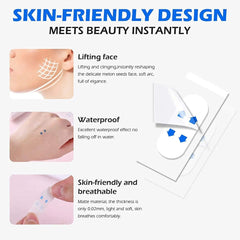 Invisible Face Lift Tape 40 PCS | Instant V Shape Lifting Strips